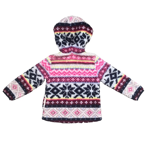 Old Navy Toddler Girls' Multi-Colored Zip Front Hooded Jacket Size 2T - Picture 10 of 12